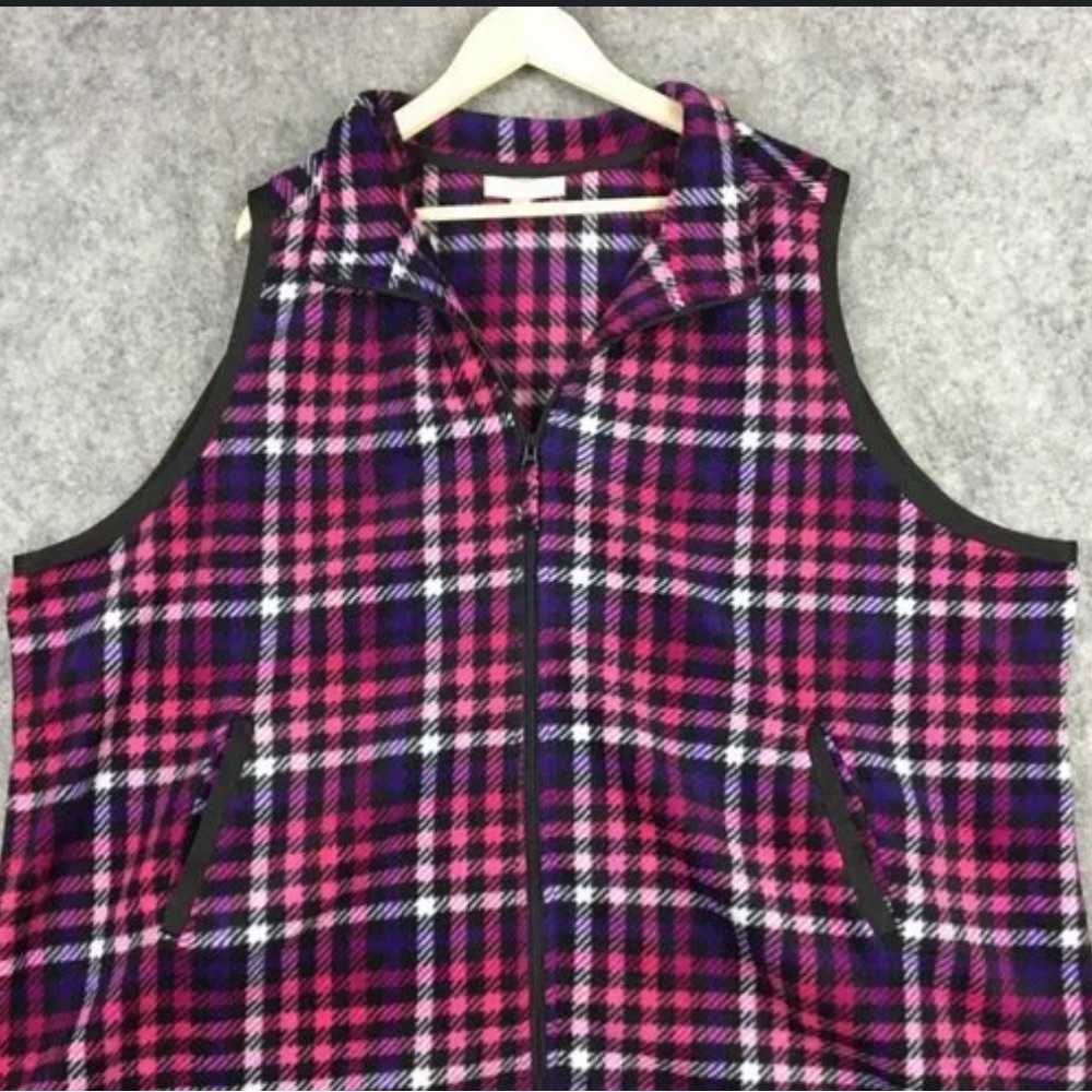 Woman Within Polyester Vest Size 1X 22/24